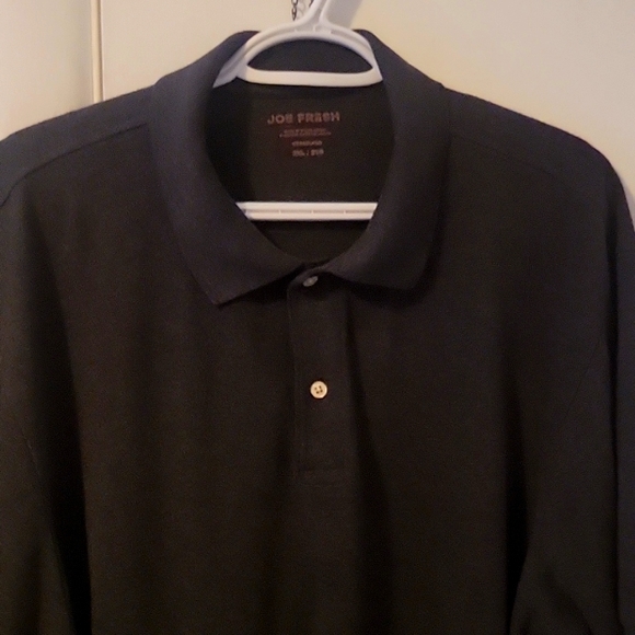 Mens Joe fresh polo tee color black size 2XL - Picture 6 of 11